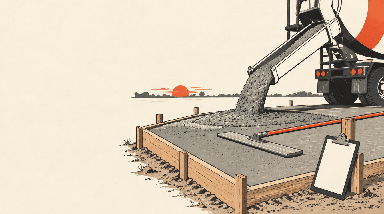 How to Price Concrete Jobs: From Yards on the Truck to a Number You Can Hold